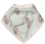 Loulou Lollipop Bandana Bib Set - Hedgehog Forest