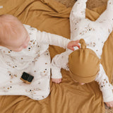 Perlimpinpin Bamboo Knotted Hat Honey Size 1-3 Months
