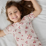 Petit Lem 2pc Pajama Set S/S Strawberry Print