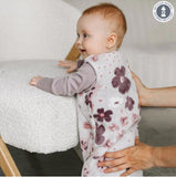 Perlimpinpin Plush Sleep Bag 1.5 TOG Pansies