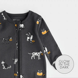 Petit Lem Sleeper Howl-oween Print on Asphalt