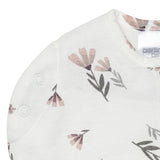 Perlimpinpin Bamboo Newborn Sleep Bag 1 TOG Watercolor Flowers