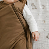 Perlimpinpin Bamboo Quilted Sleep Bag 1 TOG Mocha