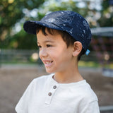 Jan & Jul Sun Hat SunLite Cap Navy Whale Play