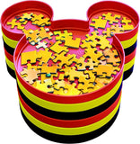 Ravensburger 17975 Disney Mickey Mouse Sort & Go Puzzle Stackable Sorting Trays
