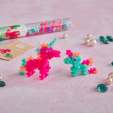 Plus-Plus - Tube Pearl Unicorns - 100 Pieces