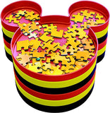 Ravensburger 17975 Disney Mickey Mouse Sort & Go! Stacking Sorting Trays