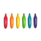 Ooly Lucky Cat Paw Scented Neon Highlighters - Set of 6