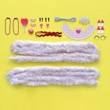 Bright Stripes DIY Chenille Cuties- Cutie Cats