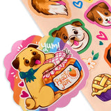 Ooly Stickiville Puppies & Peaches - Scented (Paper)