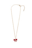 Great Pretenders 86155 Holiday Bow Necklace