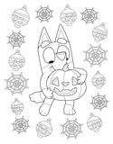 Bluey: Hooray, It's Halloween!: A Coloring Book
