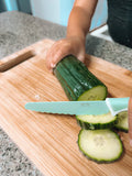 Kiddikutter Child Safe Knife Sea Green