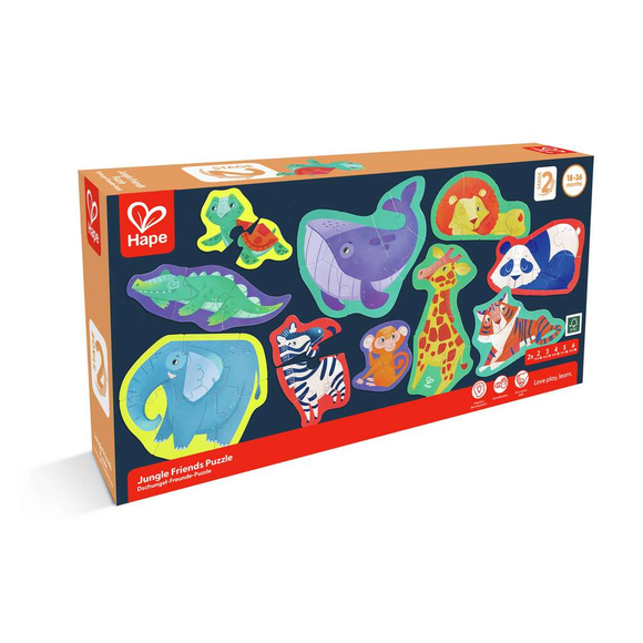 Hape E1647 Jungle Friends Puzzle