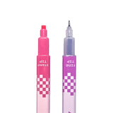 Ooly Stamp-a-Square Double-Ended Markers - set of 12
