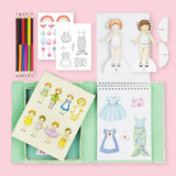 Tiger Tribe Paper Dolls Kit - Vintage