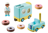 Playmobil 123, 71325 Doughnut Truck with Stacking and Sorting Feature