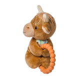 Mary Meyer Teether Rattle Hetty Highland Cow 6"