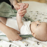 Perlimpinpin Velour Sleep Bag Hunter Green 2.5 TOGS