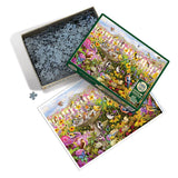 Cobble Hill 1000pc Puzzle 40335 Backyard Bird Bath