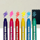 Ooly Hair Doodlers Hair Crayons 6pc