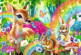 Ravensburger 2x24pc Puzzle 12004160 Lovable Woodland Friends