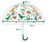 Stephen Joseph Umbrella Clear Colour Changing Mushroom