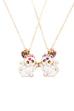 Great Pretenders 86176 Smitten Kitten Tear & Share Necklaces, 2pc