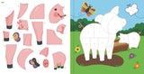 My First Color-by-Sticker Book - Farm Animals