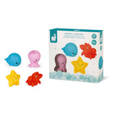 Janod 4 Sea Animals Squirters