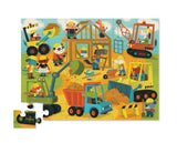 Crocodile Creek 36pc Floor Puzzle 40907 Busy Builders
