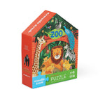 Crocodile Creek 50pc Flat House Puzzle Zoo 41628