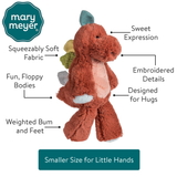 Mary Meyer Marshmallow Zoo Junior Stegosaurus 9"