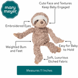 Mary Meyer Putty Nursery Sloth 11”