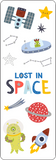 Lost in Space Sticker Set