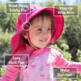 Jan & Jul Sun Hat Aqua Dry Xplorer Pink Sorbet