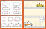 Learn to Draw...Cars, Trucks, & Trains!