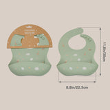 nouka Silicone Bib Safari