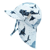 Jan & Jul Sun Soft UV Baby Cap Whale Play