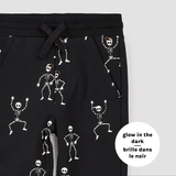 Miles the Label Dancing Glow-in-the-Dark Skeletons 2pc set BABY