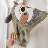 Perlimpinpin Baby Hooded Towel Sloth