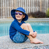 Jan & Jul UV Swim Shorts Shark KIDS'