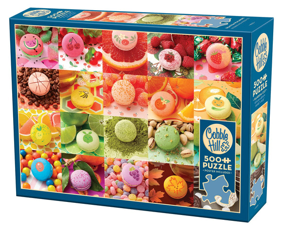 Cobble Hill 500pc Puzzle 45130 Nom Nom Macarons