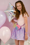 Great Pretenders 40745 Purple Party Sequins Skirt