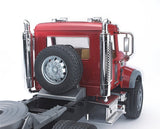 Bruder 02813 MACK Granite Low Loader and JCB 4CX