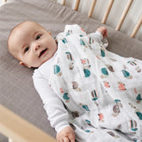 Perlimpinpin Cotton Muslin Swaddle Turtles