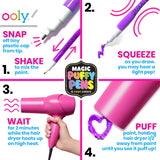 Ooly Magic Puffy Pens Neon - 6pk