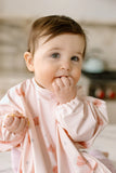 Loulou Lollipop Long Sleeve Bib - Seashells