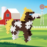 Plus-Plus - Tube Horse - 70 Pieces