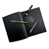 Ooly Modern Metallics: D.I.Y. Sketchbook Kit (13 PC Set)